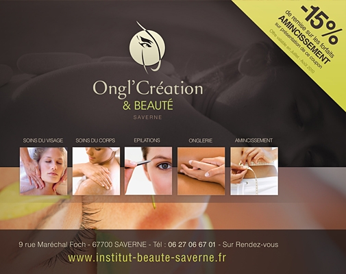 Insertion Ongl&rsquo;Création et Beauté - Tonic Magazine